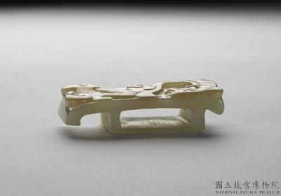 图片[2]-Jade Scabbard Slide with Beast Pattern, Eastern Han dynasty (25-220)-China Archive